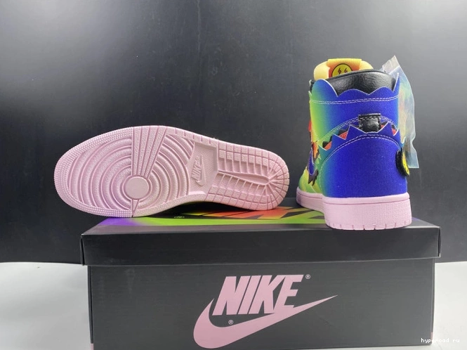 X AIR HIGH JORDAN 1 OG J BALVIN DC3481-900 1025